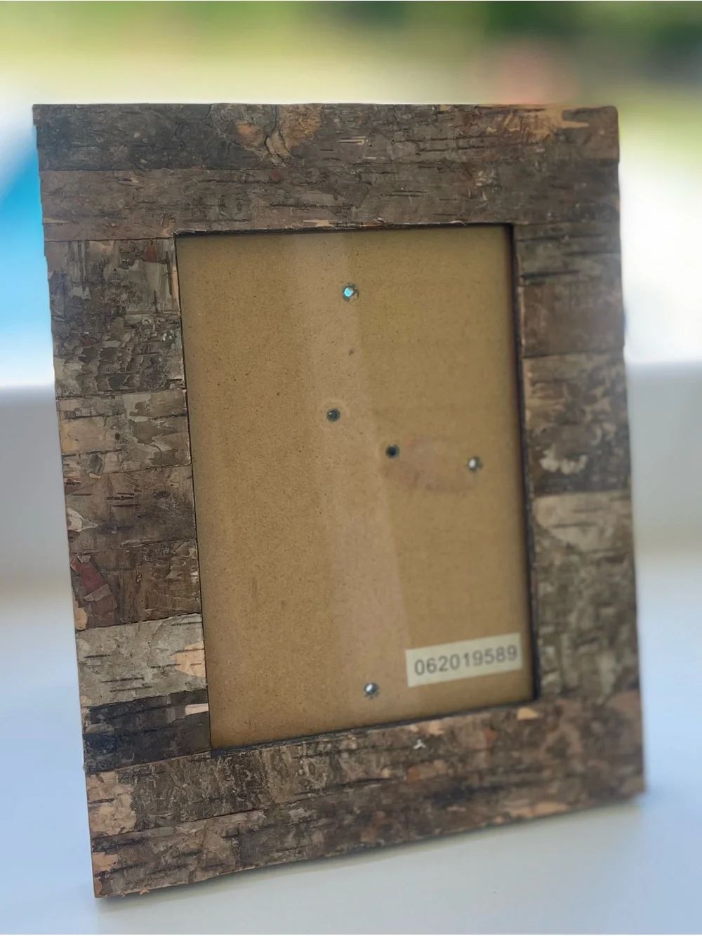 Rustic Birch Wood 5x7 Picture Frame Farmhouse Cabin Lodge